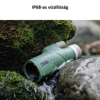   K&F Concept 12x50 HD monokulár távcső, BAK4, IP68 vízálló, zöld