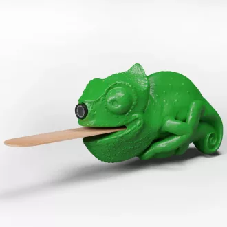   Kaméleon Kamera, gyerekbarát torokvizsgáló, USB endoszkópkamera kép- és videóátvitellel, zöld