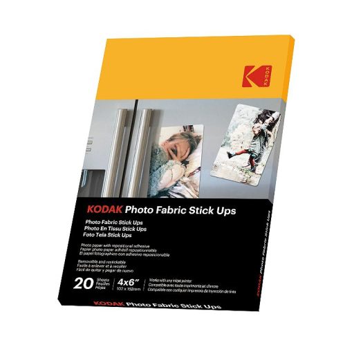 KODAK Photo Fabric felragasztható felületű papír, visszaszedhető, 10x15 cm, 20db