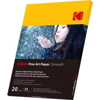 KODAK Fine Art fotópapír - Smooth 230g, A4, 20db