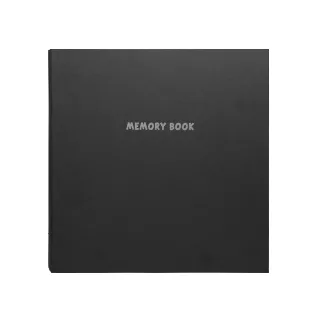   Kodak Memory fotó abum, öntapadó fólia, 32,5x33 cm, 20oldal/40lap, szövet borító, fekete