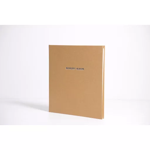 Kodak Memory fotó abum, öntapadó fólia, 23,5x27 cm, 20oldal/40lap, barna papír