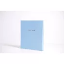 Kodak Memory fotó abum, öntapadó fólia, 23,5x27 cm, 20oldal/40lap, szövet borító, világoskék