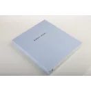 Kodak Memory fotó abum, öntapadó fólia, 23,5x27 cm, 20oldal/40lap, szövet borító, világoskék