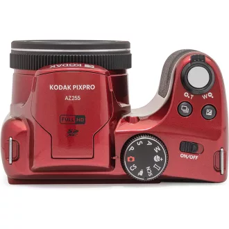Kodak Pixpro AZ255 digitális fényképezőgép, piros