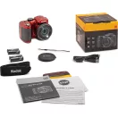Kodak Pixpro AZ255 digitális fényképezőgép, piros