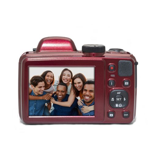 Kodak Pixpro AZ405 digitális fényképezőgép, piros