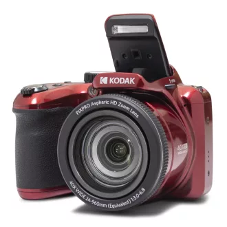 Kodak Pixpro AZ405 digitális fényképezőgép, piros