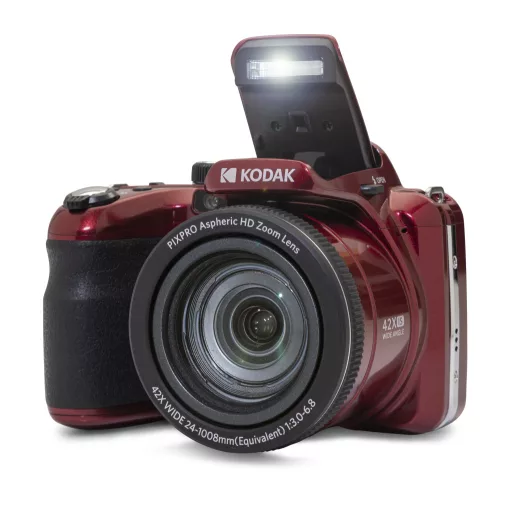 Kodak Pixpro AZ425 digitális fényképezőgép, piros