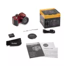 Kodak Pixpro AZ425 digitális fényképezőgép, piros