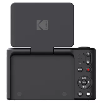   Kodak Pixpro C1 kompakt digitális fényképezőgép, kihajtható kijelző, fekete