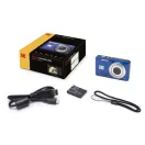 Kodak Pixpro FZ55 nagy teljesítményű kompakt digitális fényképezőgép, kék