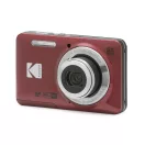 Kodak Pixpro FZ55 nagy teljesítményű kompakt digitális fényképezőgép, piros