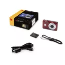 Kodak Pixpro FZ55 nagy teljesítményű kompakt digitális fényképezőgép, piros