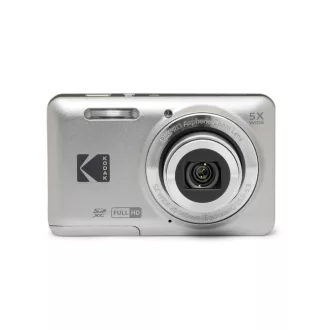   Kodak Pixpro FZ55 nagy teljesítményű kompakt digitális fényképezőgép, ezüst