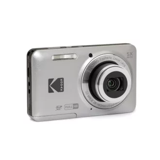   Kodak Pixpro FZ55 nagy teljesítményű kompakt digitális fényképezőgép, ezüst