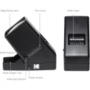 Kodak Slide Viewer, 35mm-es kisfilm és dianézegető, 3x-os nagyítás, led átvilágítás
