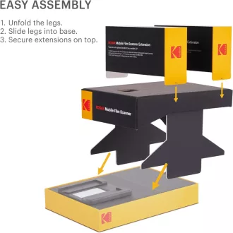   Kodak mobil dia és filmszkenner, (Android/IOS) led átvilágítás