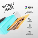Kodak Printomatic instant fényképezőgép, Zink 2x3" papírméret, kék