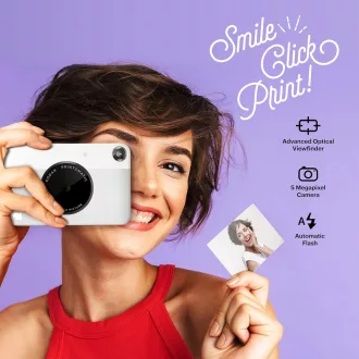   Kodak Printomatic instant fényképezőgép, Zink 2x3" papírméret, szürke