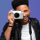 Kodak Printomatic instant fényképezőgép, Zink 2x3" papírméret, szürke