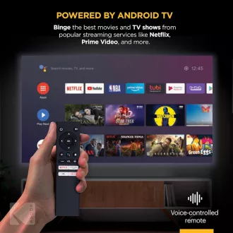   Kodak HD9 okos projektor, Full HD, 3W hangszóró, 200 ANSI-Lumen Android TV, iOS képernyő tükrözés