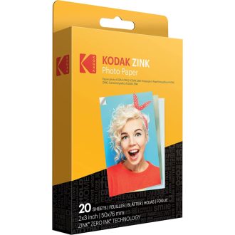 Kodak Zink instant fotópapír, 2x3" papírméret, 20db