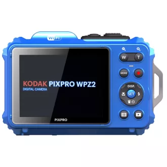   Kodak Pixpro WPZ2 vízálló, porálló, ütésálló digitális fényképezőgép, kék