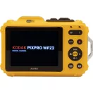 Kodak Pixpro WPZ2 vízálló, porálló, ütésálló digitális fényképezőgép, sárga, 2db akku, 16gb micro sd