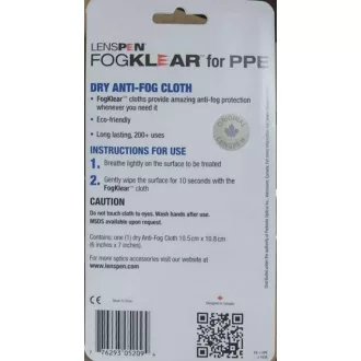 Lenspen Carbonklean Fogklear páramentesítő kendő - PPE