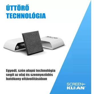   Lenspen Carbonklean ScreenKlean aktívszenes és antibakteriális tablet-,autós kijelzőtisztító,fehér