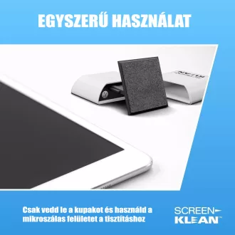   Lenspen Carbonklean ScreenKlean aktívszenes és antibakteriális tablet-,autós kijelzőtisztító,fehér