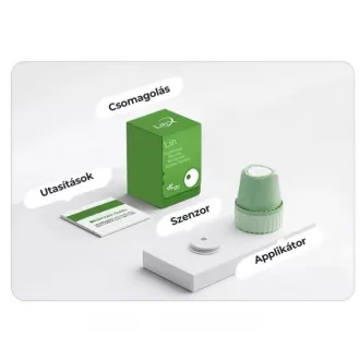  LinX Diabétesz gyorsteszt önellenőrzésre - vércukormérő CGM szenzor