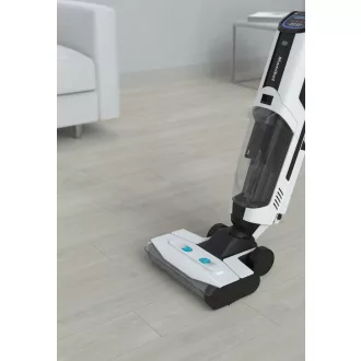  Mamibot vezeték nélküli álló porszívó, felmosóval, Wet Dry vacuum cleaner Flomo I plus, fekete-fehér
