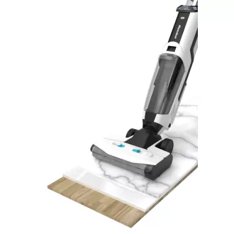   Mamibot vezeték nélküli álló porszívó, felmosóval, Wet Dry vacuum cleaner Flomo I plus, fekete-fehér