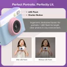 myFirst Insta Lux instant fényképezőgép, mobilnyomtató, 5Mp, Wi-Fi, Cotton Candy Mix, pasztell