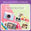 myFirst Insta Lux instant fényképezőgép, mobilnyomtató, 5Mp, Wi-Fi, Cotton Candy Mix, pasztell