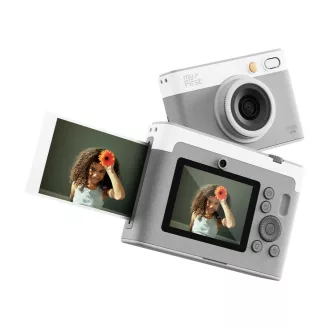   myFirst Insta Lux instant fényképezőgép, mobilnyomtató, 5Mp, Wi-Fi, szürke