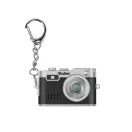 Rollei mini digitális fényképezőgép, kulcstartó, fekete