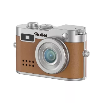 Rollei mini digitális fényképezőgép, kulcstartó, barna