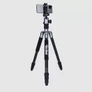 Rollei C5-i állvány + monopod + gömbfej + telefontartó adapter + táska, titánszürke