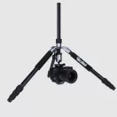 Rollei C5-i állvány + monopod + gömbfej + telefontartó adapter + táska, titánszürke