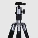 Rollei C5-i állvány + monopod + gömbfej + telefontartó adapter + táska, titánszürke