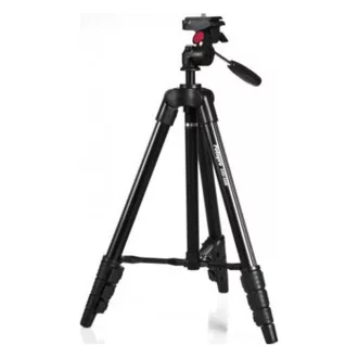   Rollei Compact Traveler Star S1 (DIGI 3400) állvány 3D fejjel + hordzsák, fekete