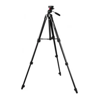   Rollei Compact Traveler Star S1 (DIGI 3400) állvány 3D fejjel + hordzsák, fekete