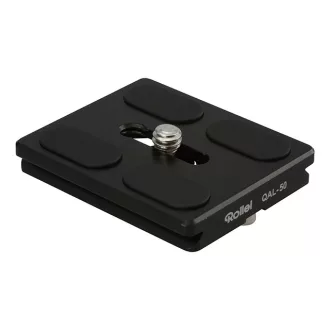   Rollei Fotopro QAL-50 gyorscseretalp (2 db), fekete Arca kompatibilis