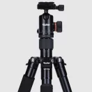 Rollei C5-i állvány + monopod + gömbfej + telefontartó adapter + táska, fekete