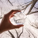 Rollei Lensball Optikai Üveggömb, 80 mm, mobilos és normál fotózáshoz