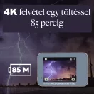 Rollei 9S Plus Akciókamera, 4K/60fps 16M 170° wifi képstabi, érintőképernyő, első kijelző, vízálló