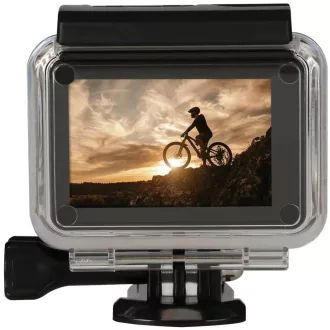   Rollei One Akciókamera, 4K/60fps 12Mp F2.8 170° wifi képstab.,érintő képernyő,első kijelző,vízálló